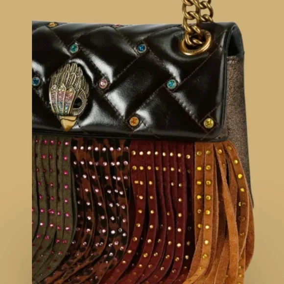 Kurt Geiger London Mini Fringe Bag. NWT and Dustbag - Picture 6 of 7